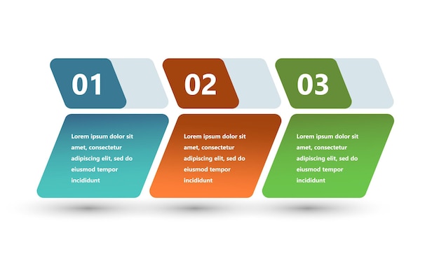 Modern and creative infographics made in the form of a vector template Bright colors and abstract design elements are used For use in presentations web design and reports Simple and clear