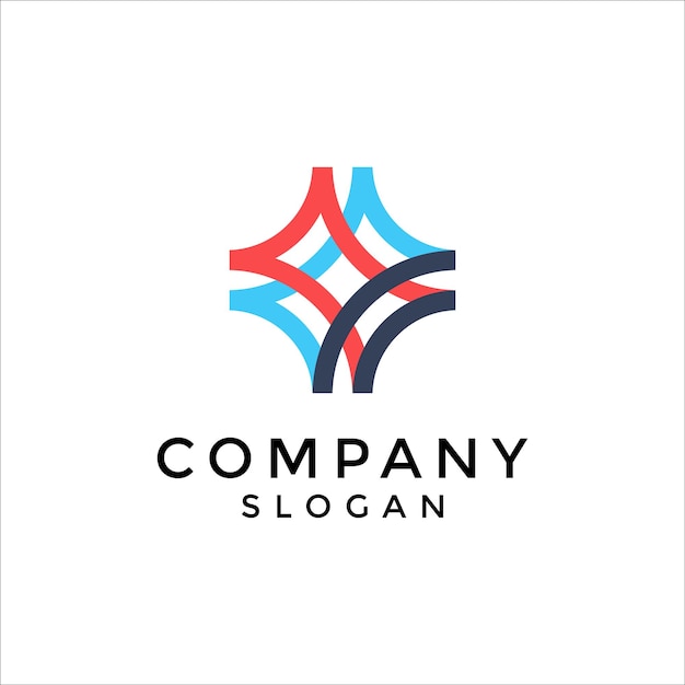 modern and stylish starlight flash logo