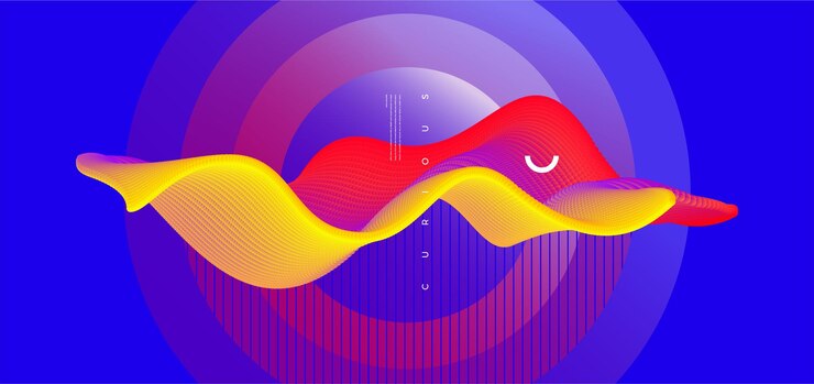 Vektör modern background design with conceptual element  
