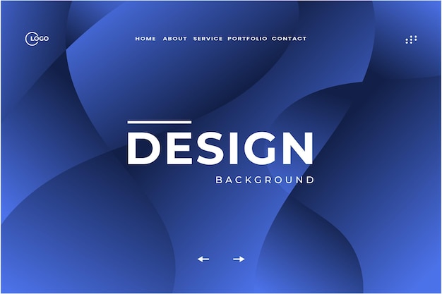 modern background featuring overlapping fluid shapes in shades of blue