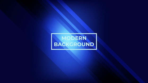 Modern background with light blue light in the middle easy to edit
