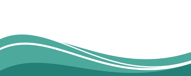 Modern bannerbakgrundsdesign Bannermall med dynamiska vågformer