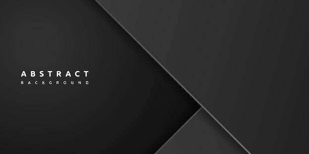 Modern black background with blank space
