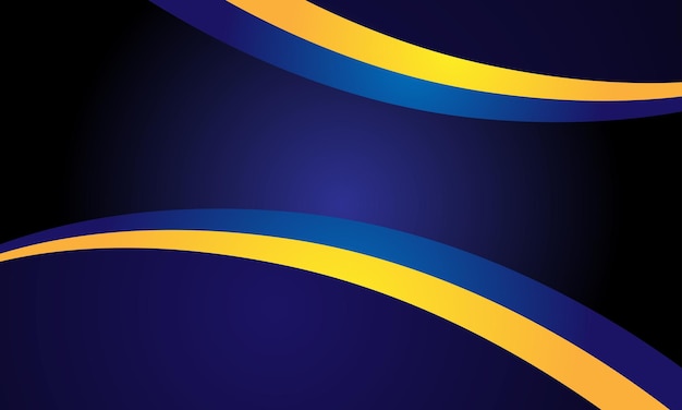 Modern blue abstract stylish wave background