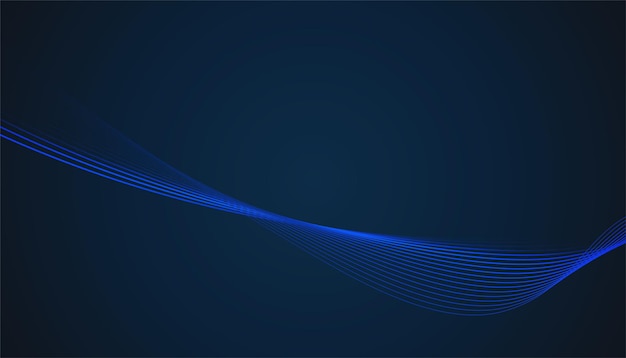 Modern blue abstract technology background