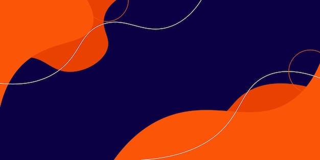 modern blue and orange abstract background use for business, corporate, poster, template, vector
