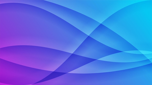Modern blue and purple gradient background with wave tech geometric creative and minimal gradient concepts Vector abstract graphic design banner pattern presentation background web template