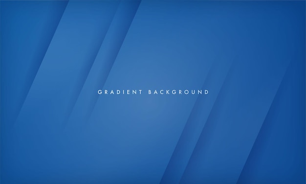 Modern blue gradient abstract background