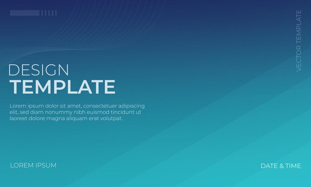 Modern Blue Teal Turquoise Gradient Background Artwork