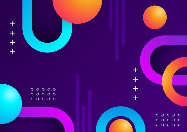 modern bright vector colorful background for poster brochure card or flyer abstract colorful background texture