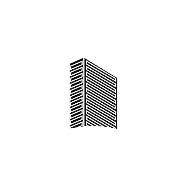 Modern Building Icon Design