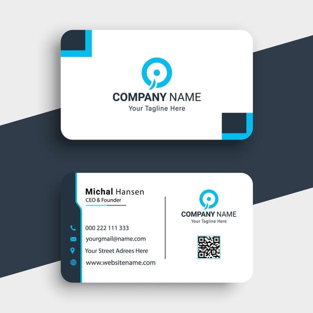 modern business card template