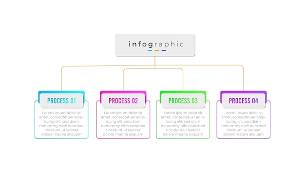modern business infographic diagram and presentation design