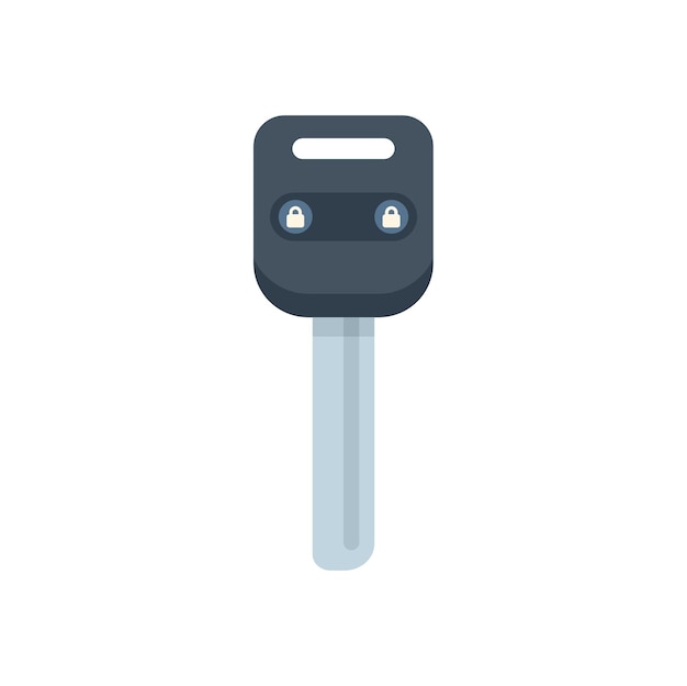 Modern car key with remote control locking system