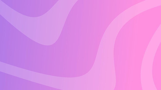 Modern colorful gradient background with wave lines
