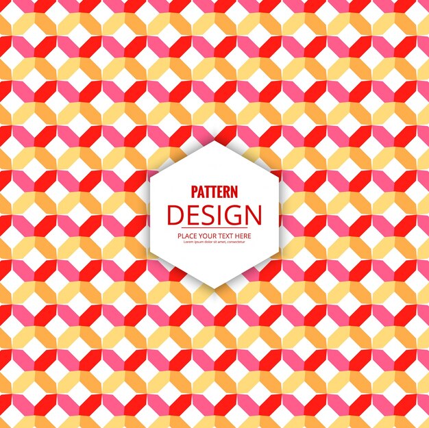 Modern colorful pattern background