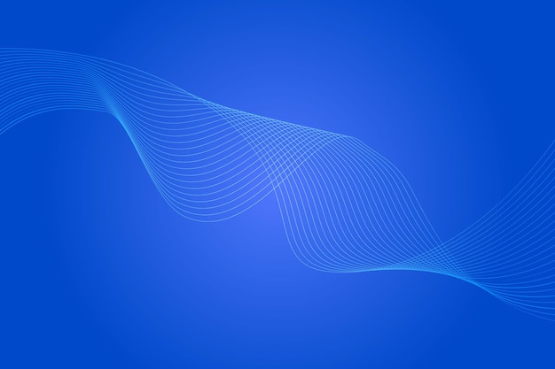 Modern colorful wavy line abstract background Design
