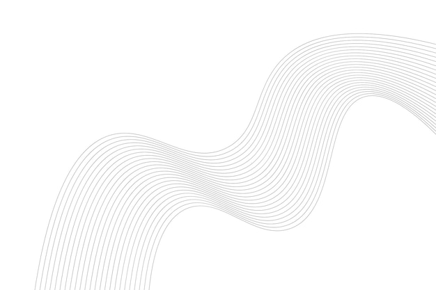 Modern colorful wavy line background Design. White wave curve abstract background for business, land
