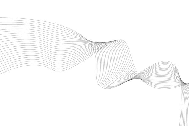 Modern colorful wavy line background Design. White wave curve abstract background for business, land