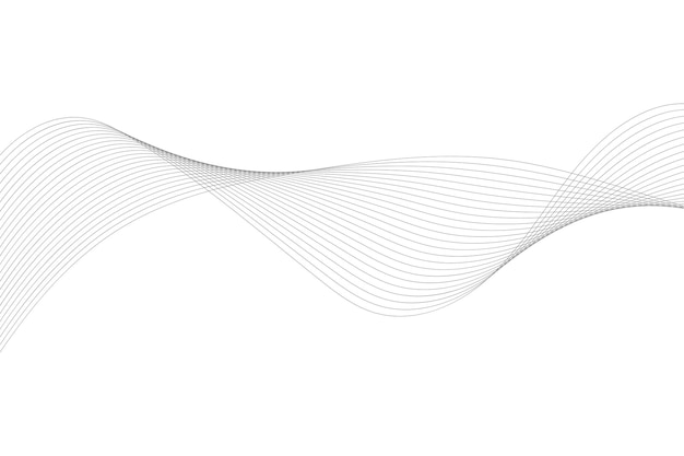 modern colorful wavy line background design. white wave curve abstract background for business, land
