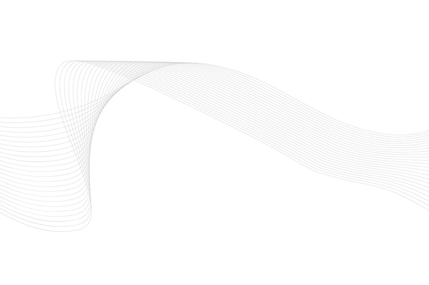 Modern colorful wavy line background Design. White wave curve abstract background for business, land