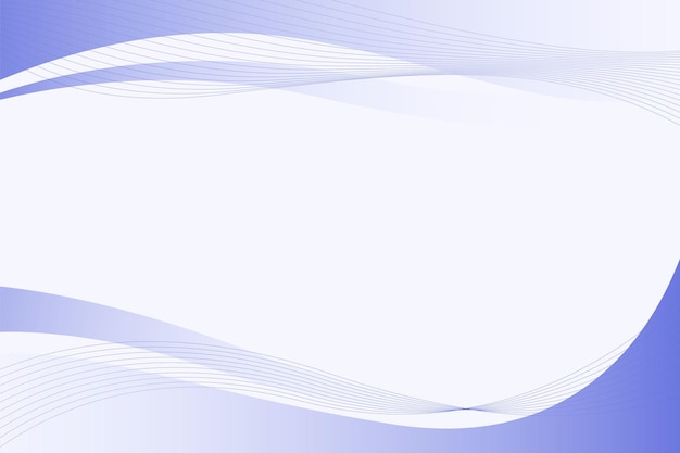 Modern curve frame design for business