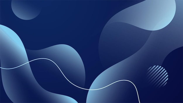 Modern dark blue abstract background paper shine and layer element vector for presentation design Suit for business corporate institution party festive seminar and talks