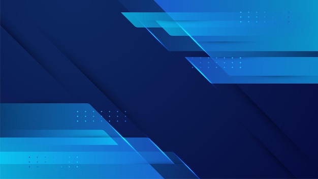 Modern dark blue abstract background paper shine and layer element vector for presentation design Suit for business corporate institution party festive seminar and talks
