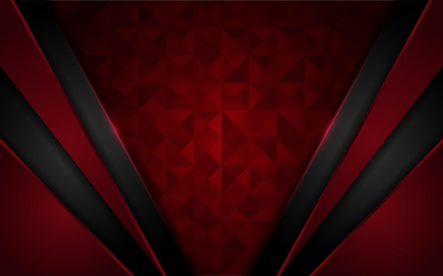modern dark red combination with black background with texture effect overlap layer design