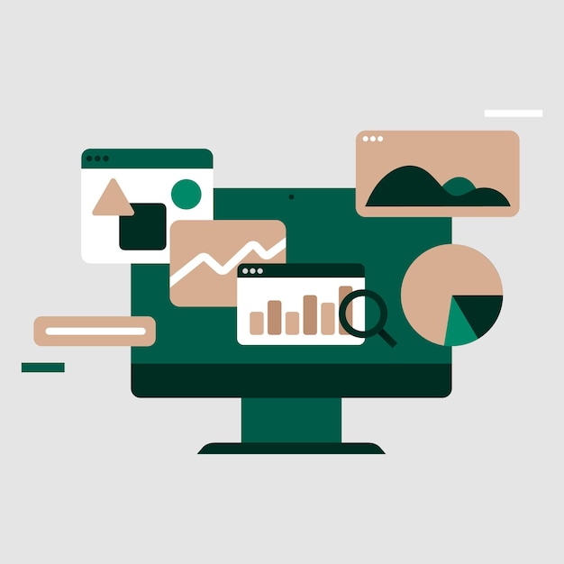 Modern Dashboard Creates Visual Intelligence