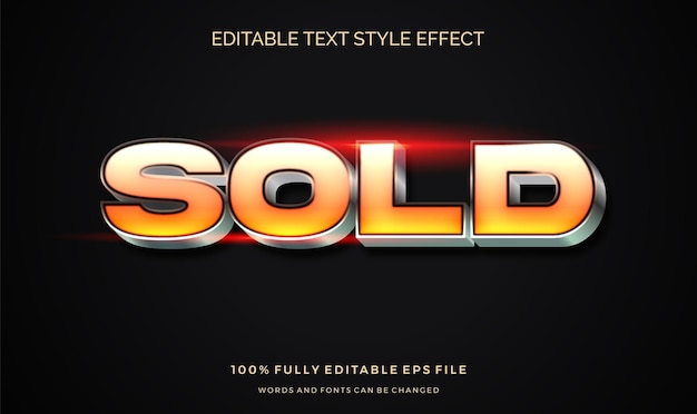 Modern editable text effect vibrant modern color shiny Text style effect Editable
