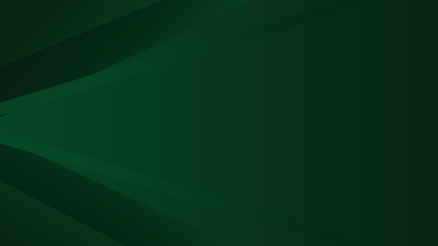 Modern emerald green abstract background with geometric shapes