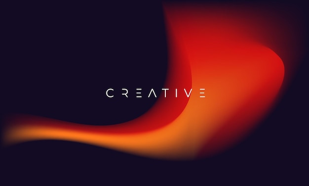 Modern Fluid Abstract Background with Red Color Gradient Mesh Color For Your Sale Banner Marketing