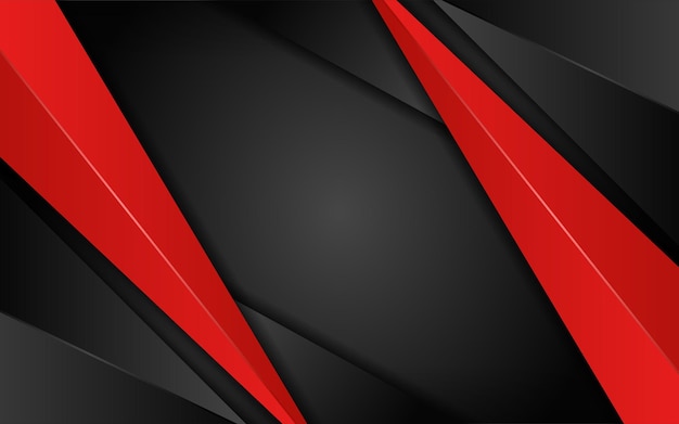 Modern futuristic red and black combination background design