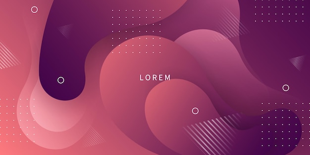 Modern Geometric Abstract Background Design vector illustration