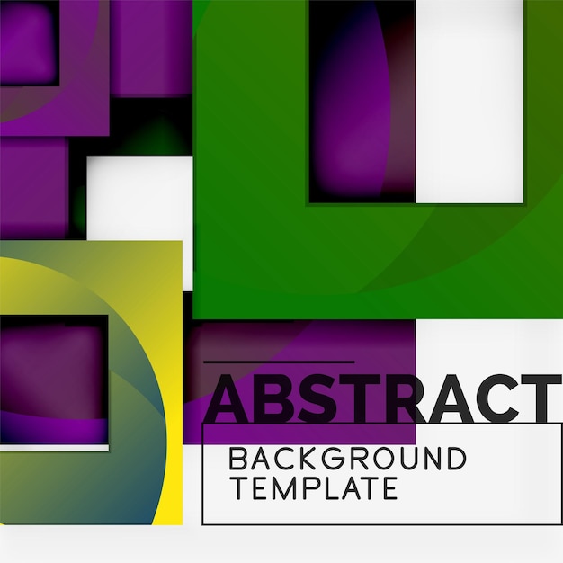 modern geometric abstract background