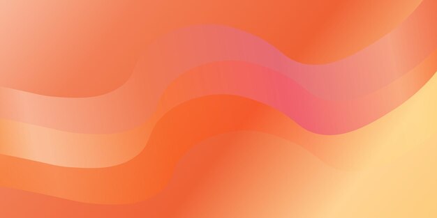 Modern Geometric Colorful Abstract Wave Shape Background