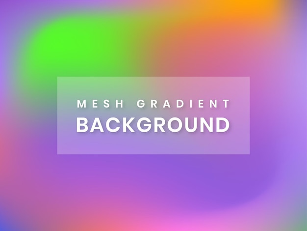 Modern Gradient Mesh Background Editable Vector File
