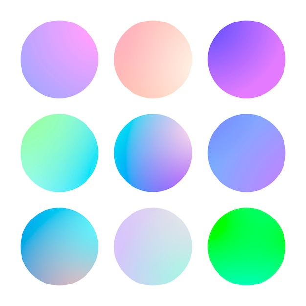 Modern gradient set