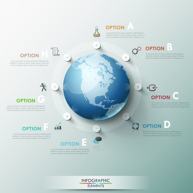 modern infographics global template