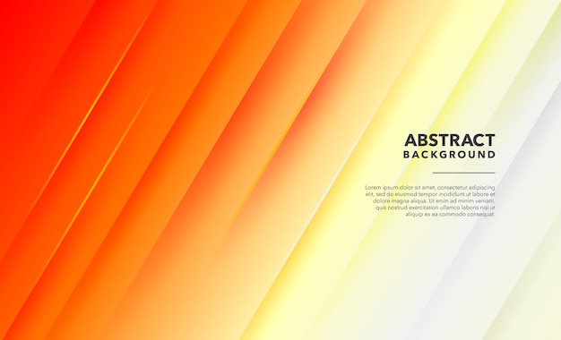 modern orange abstract background