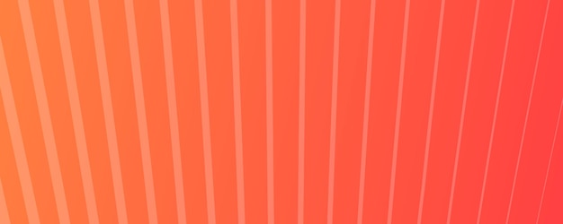 Modern orange gradient backgrounds with lines Header banner Bright geometric abstract presentation backdrops Vector illustration