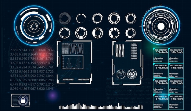Modern Radar Control Panel