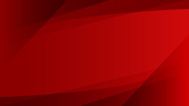 Modern red abstract background with geometric shapes and copy space for design
