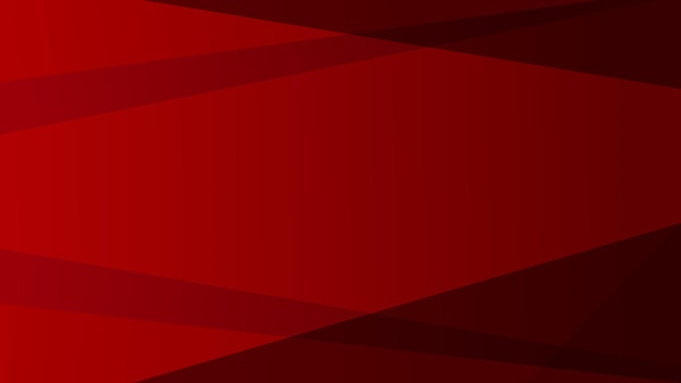 Modern red abstract background with gradient color and geometric shapes