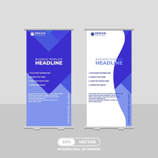 Modern Roll-Up Banner Design