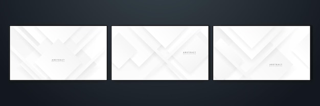 modern simple minimal white abstract modern background design