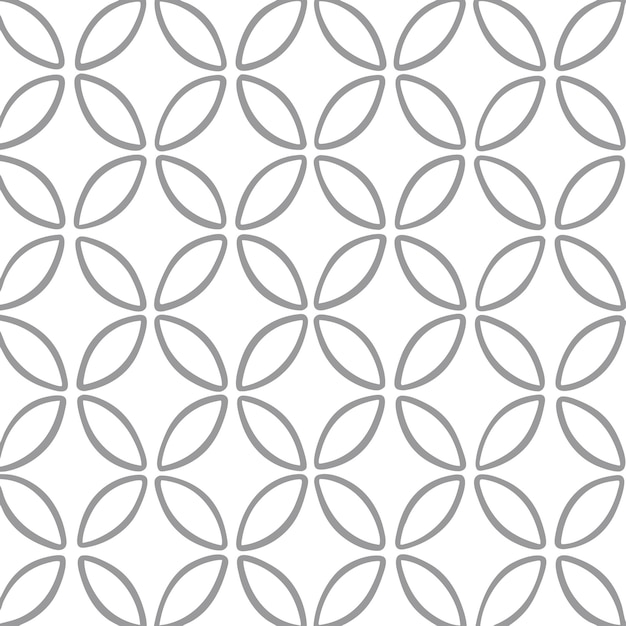 Modern Stylish Spiral Pattern design on White Background Seamless Pattern Design