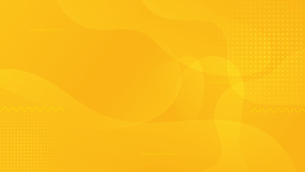 Modern summer orange red and yellow gradient geometric shape circle design on abstract liquid