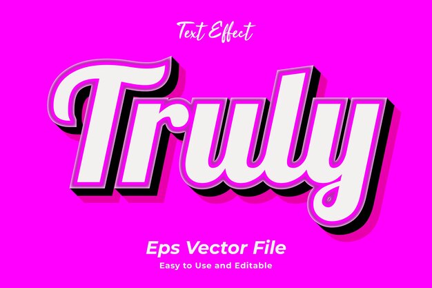 modern text effect truly editable and easy to use premium vector